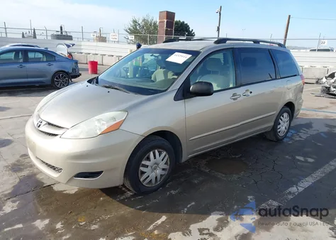 2006 Toyota Sienna Le из США, поврежденный, VIN 5TDZA23C96S423378